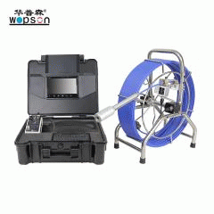 A3 WOPSON Sewer drain video camera with 40mm self leveling camera and 512hz sonde