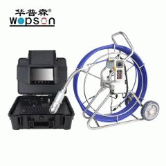 B5 WOPSON pan tilt Camera Pipe Inspection Scope With meter counter
