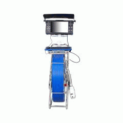 HD 65mm rotate sewer camera with 60m cable length