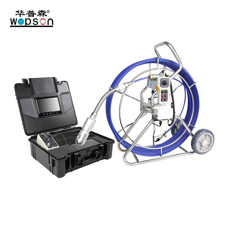 A4 WOPSON pan tilt sewer pipe inspection camera system