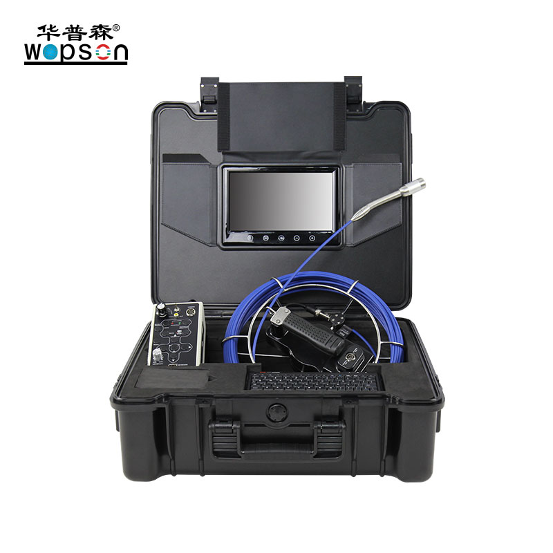 A2 WOPSON waterproof IP68 color camera pipe inspection system for drain