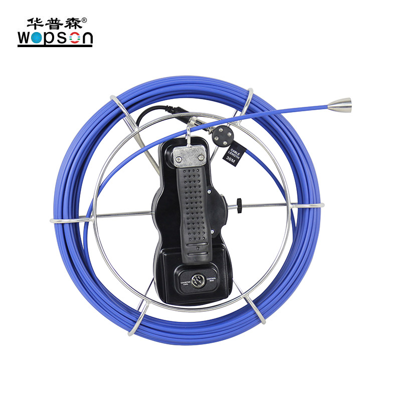 A2 WOPSON waterproof IP68 color camera pipe inspection system for drain
