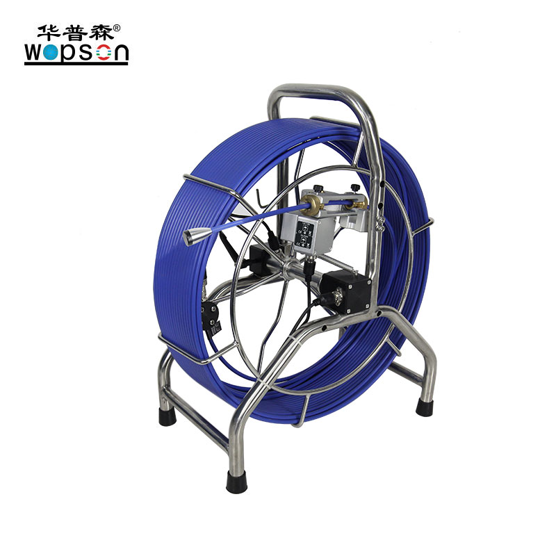 A3 WOPSON Sewer drain video camera with 40mm self leveling camera and 512hz sonde