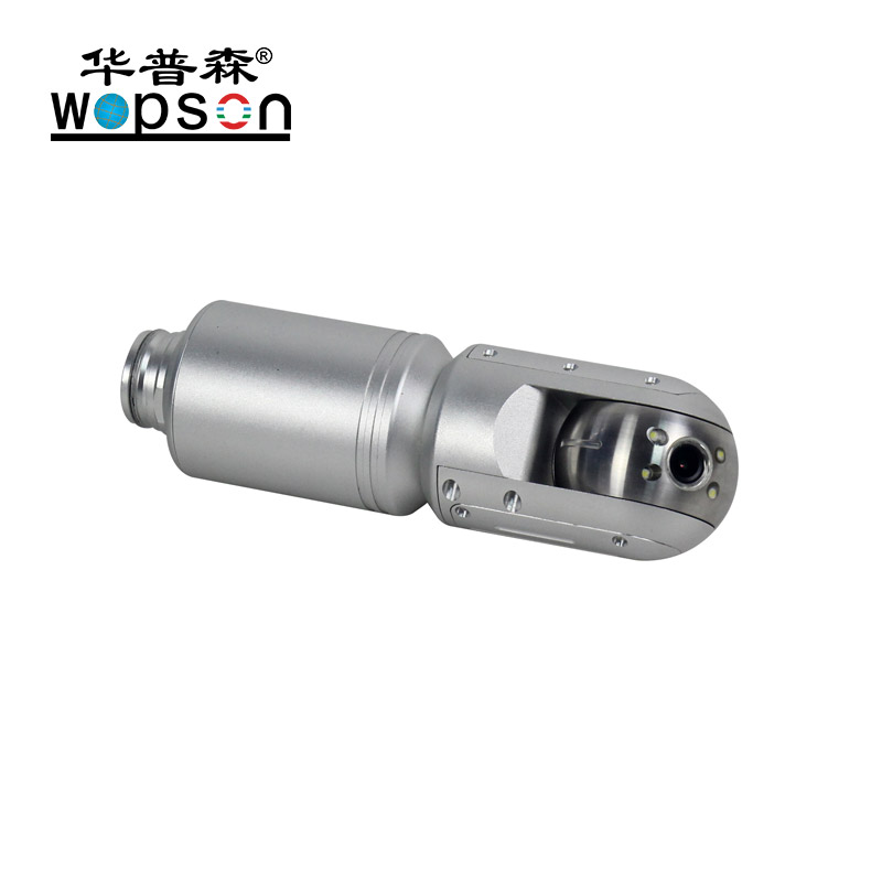 B5 360 degree rotation chimney manhole camera with universal skid