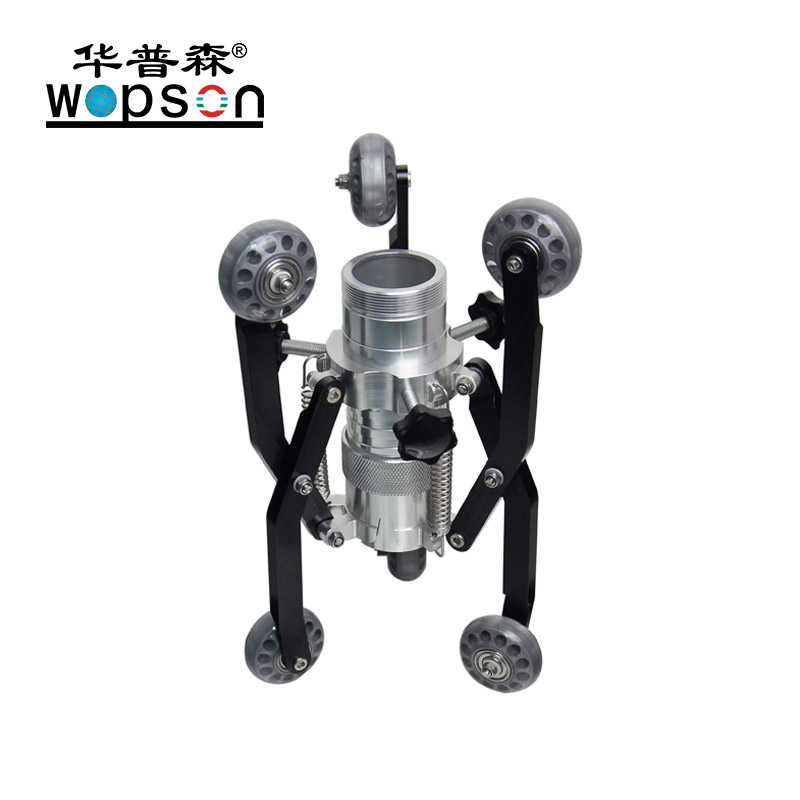 B5 360 degree rotation chimney manhole camera with universal skid