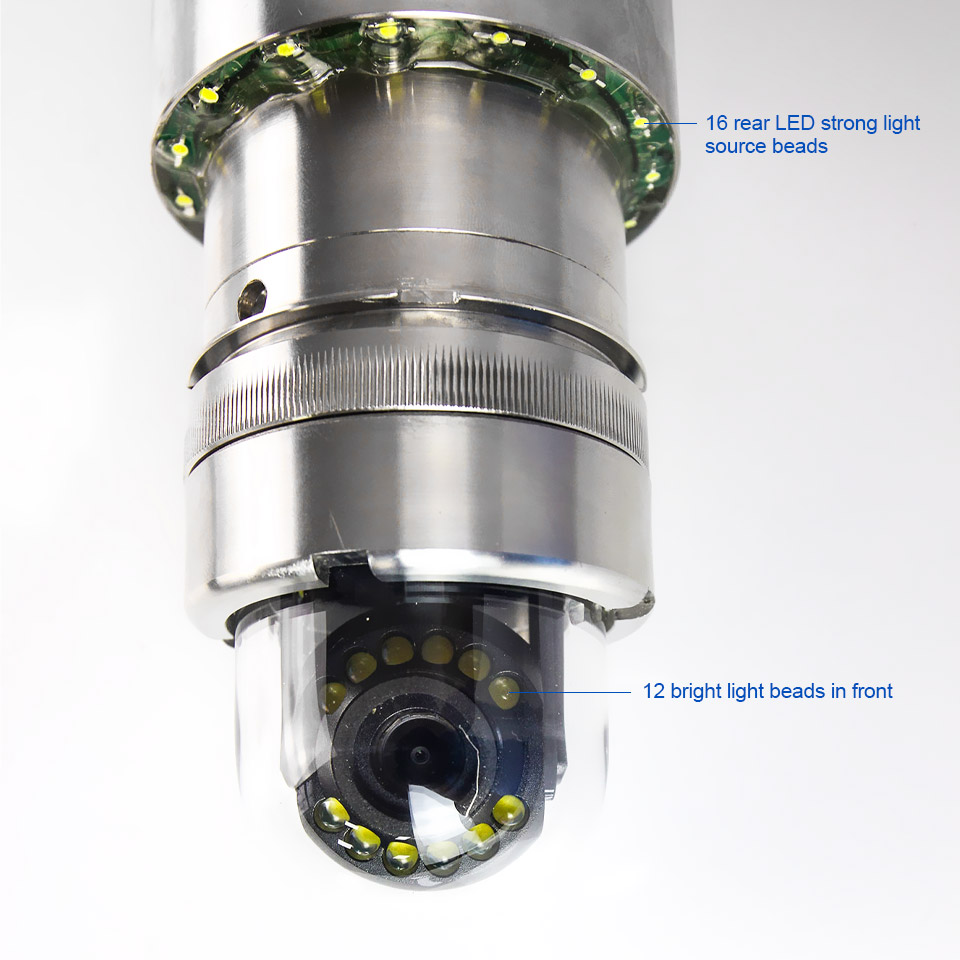 SJ Industrial Deep well inspection Camera with humanized design for efficient operation in sewer, drain and pipes