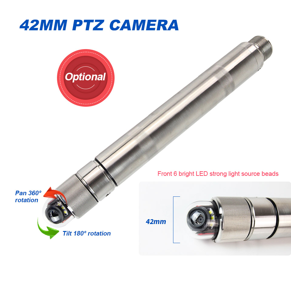 SJ 10.1 inch high definition display screen camera Head Inspection System with depth counting function